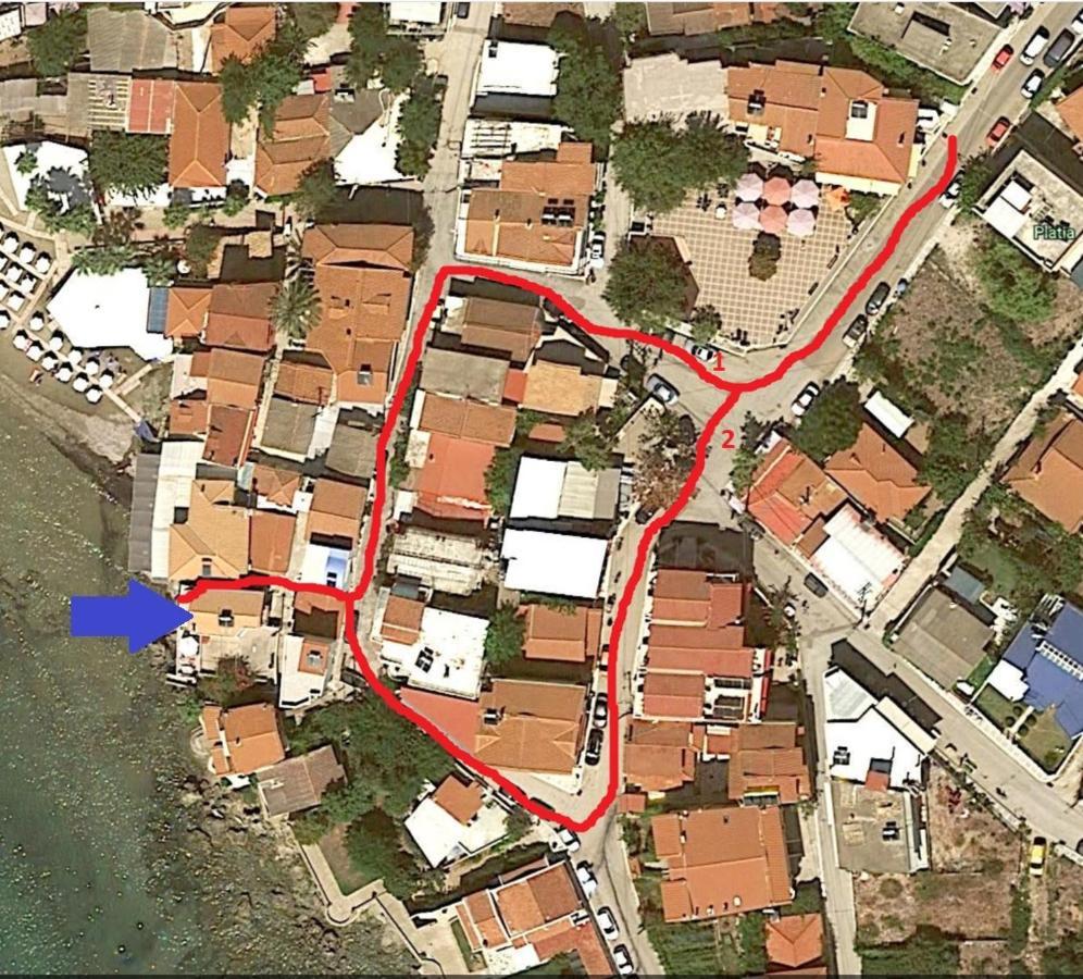La Casa Azul Villa Arkoúdi Eksteriør bilde
