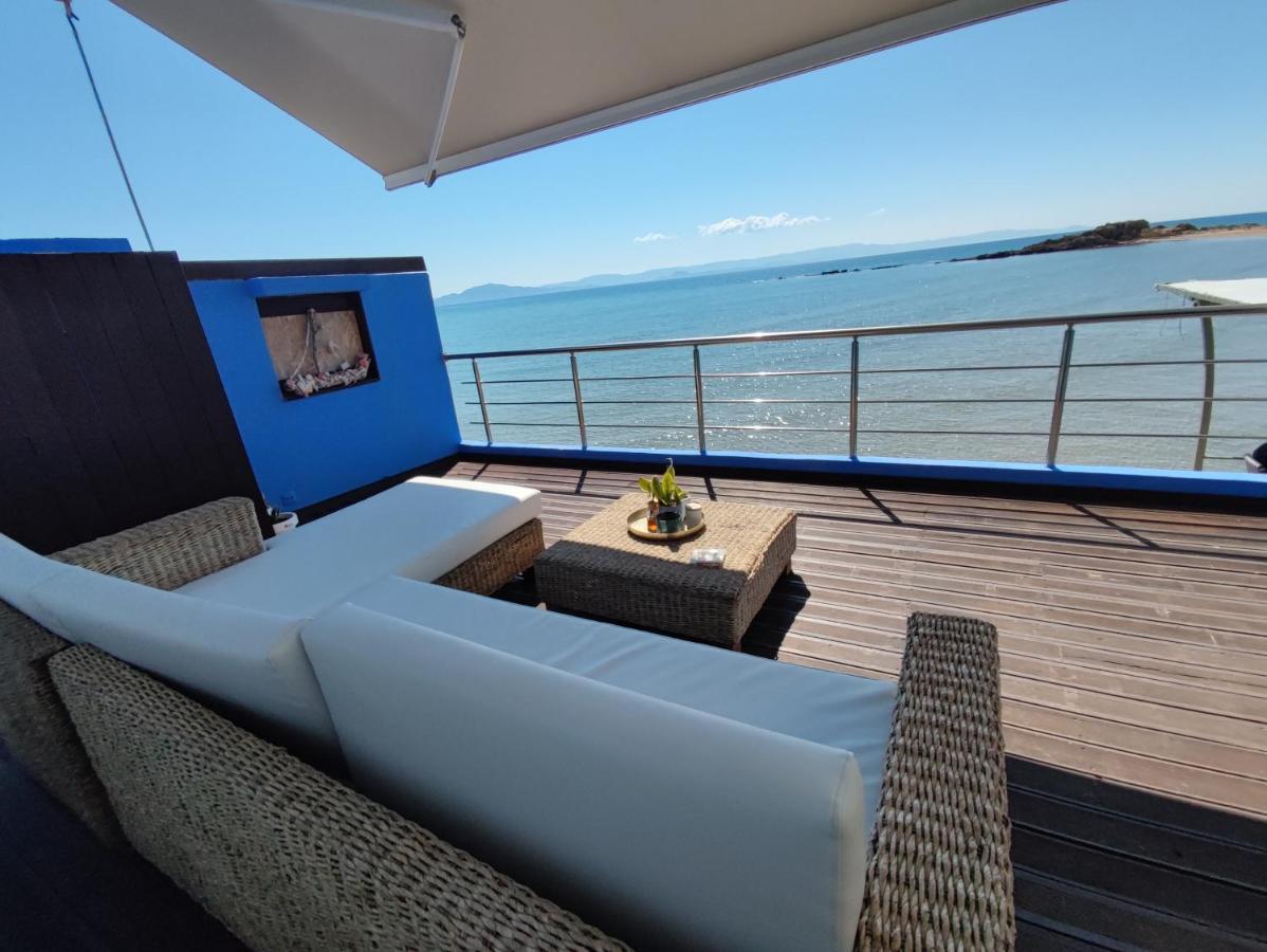 La Casa Azul Villa Arkoúdi Eksteriør bilde